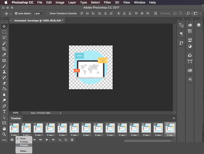 Copy and reverse frames vector