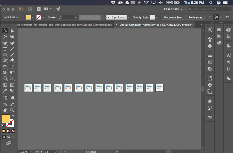 Animating vectors
