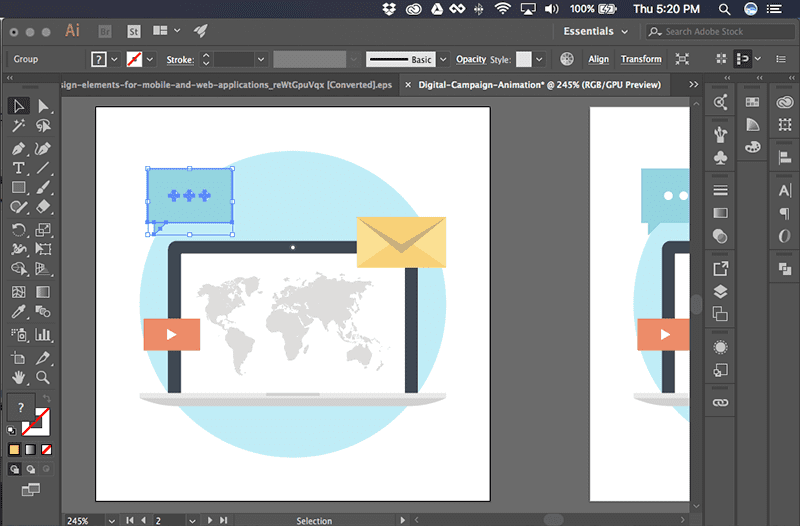Making subtle changes to vectors