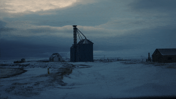 gif showing the composited 2D element in Fusion