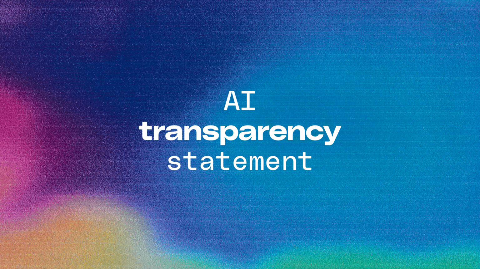 Storyblocks AI transparency statement